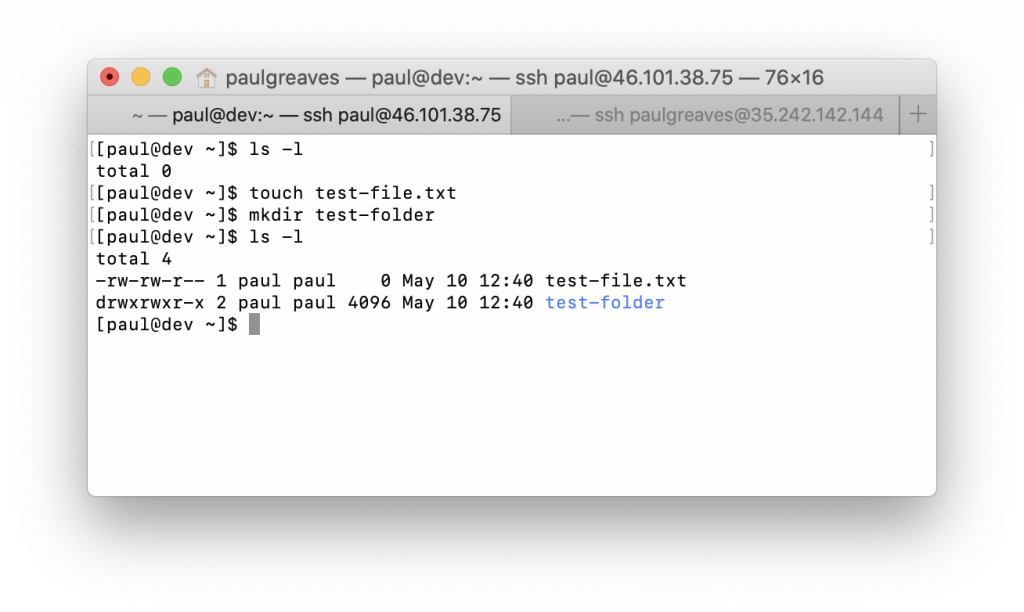 BASH Directory Permissions